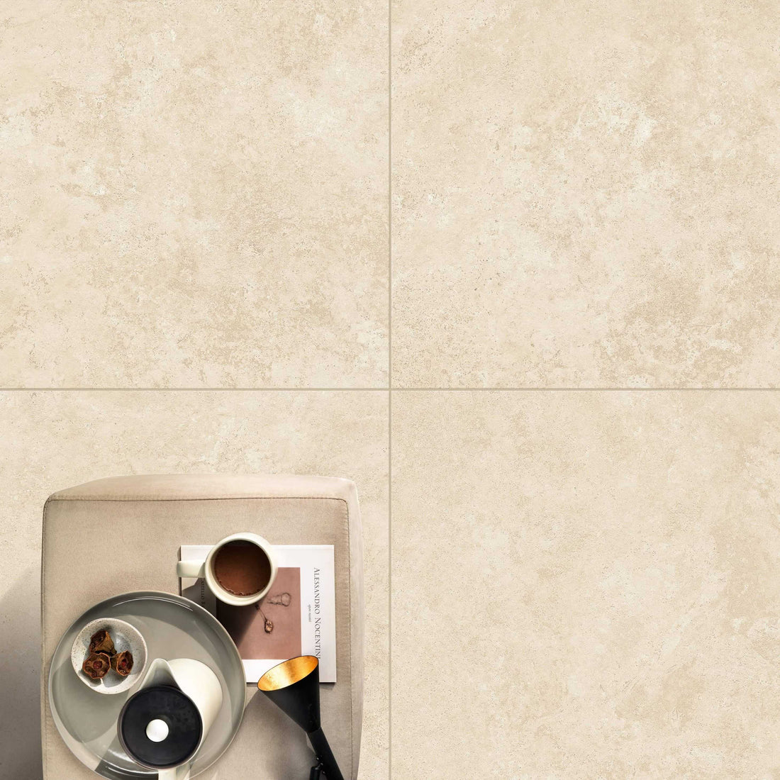 Carreaux de céramique | Collection Marvel Travertine - 24 po x 48 po