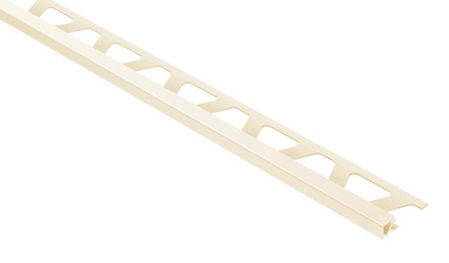 Schluter QUADEC Profilé de bordure carré - plastique PVC sable 1/2" (12.5 mm) x 8' 2-1/2"