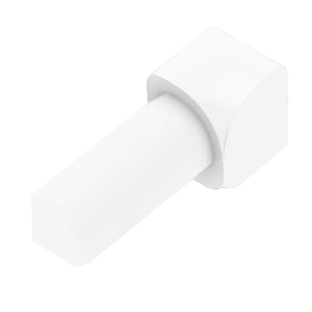 Schluter RONDEC Coin intérieur 90° - plastique PVC blanc éclatant 3/8" (10 mm)