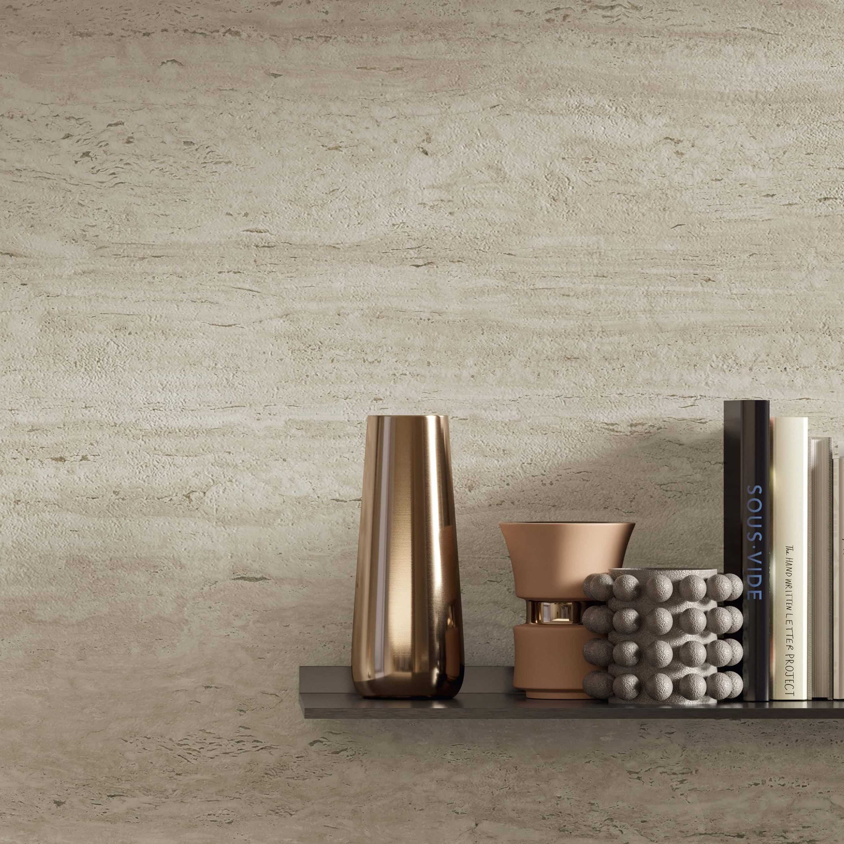 Carreaux de céramique | Collection Marvel Travertine - 24 po x 48 po