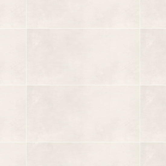 Carreaux de céramique Collection Multiforme 16 po x 32 po Gesso mat, finition blanche lisse