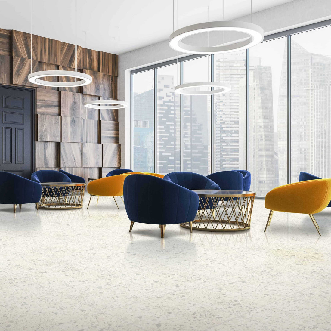 Carreaux de céramique | Collection Venice Villa - 24 po x 24 po