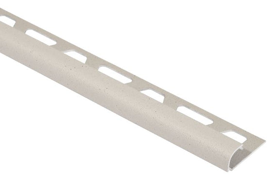 Schluter Profilé rond RONDEC - aluminium ivoire 1/4" (6 mm) x 10'