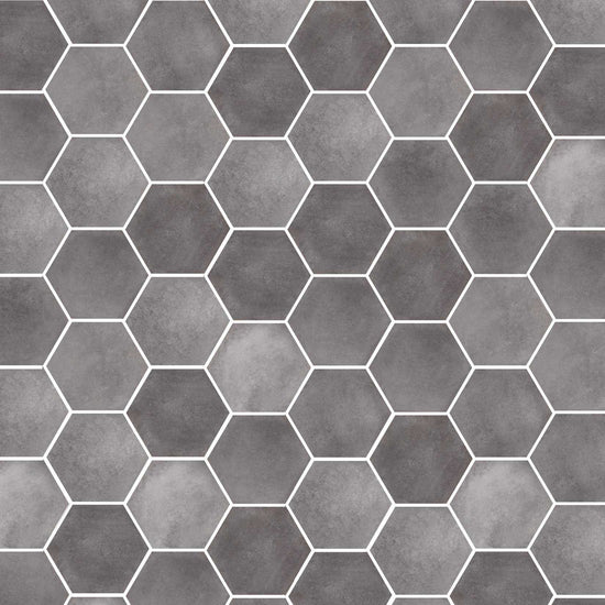 Carreaux de céramique Collection Ossido 6 po x 7 po Grigio lustré