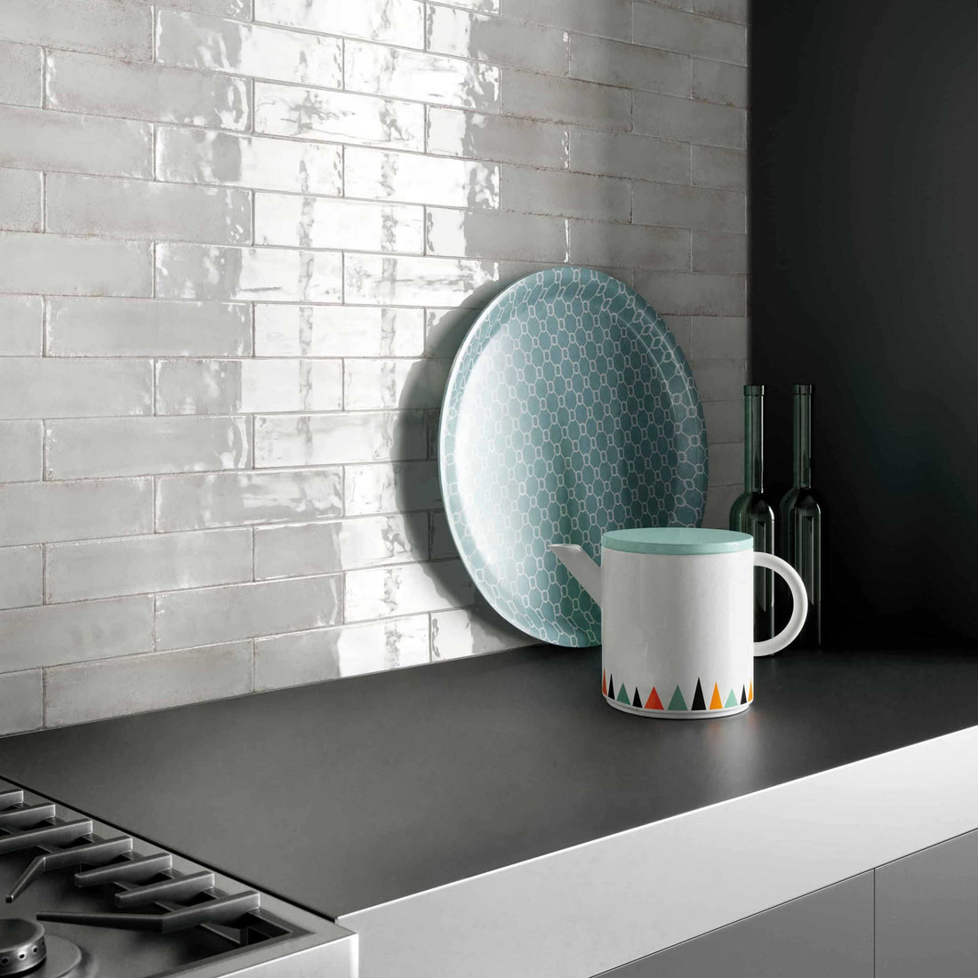 Carreaux de céramique | Collection Metallica - 12 po x 24 po