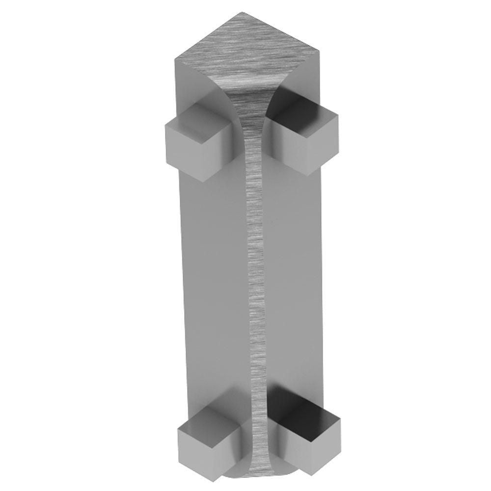 Schluter RONDEC-CT Coin intérieur 90° - aluminium anodisé chrome brossé 5/16" (8 mm)