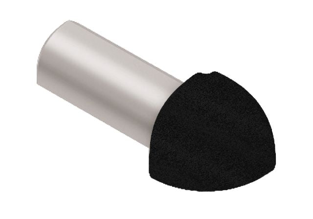 Schluter RONDEC Coin extérieur 90° Aluminium Noir Mat 3/8" (10 mm)