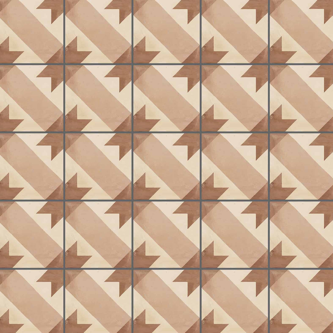 Carreau de céramique carré 8 po x 8 po Collection Terra modèle Stella C