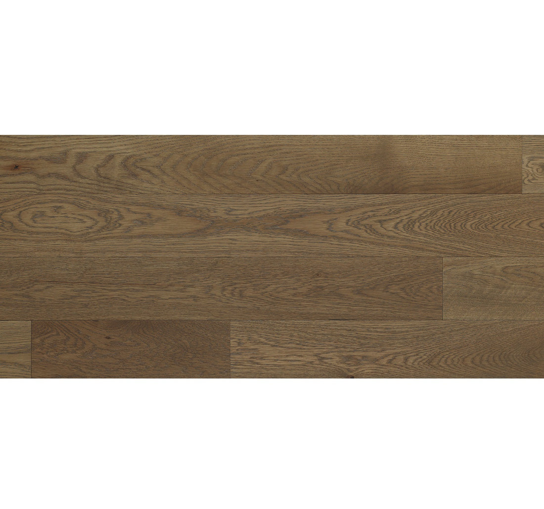 Preverco Bois d'ingénierie Flex19 Chêne blanc Nuance Vienna fini mat, lames 5-1/8 pouces × 3/4 pouce