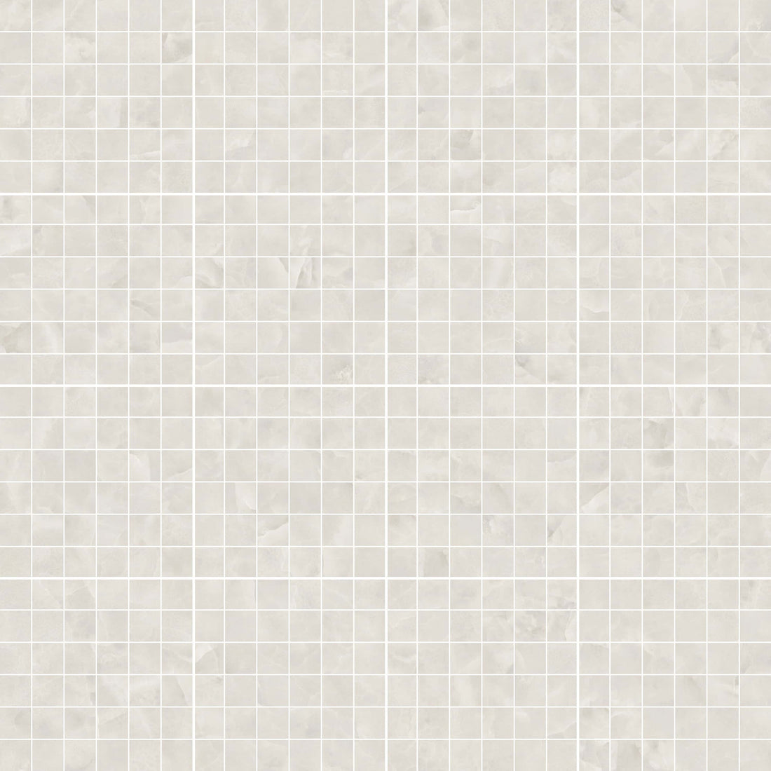 Carreaux de céramique Collection Serena 2x2 po Avorio fini poli, ton ivoire brillant pour mosaïque