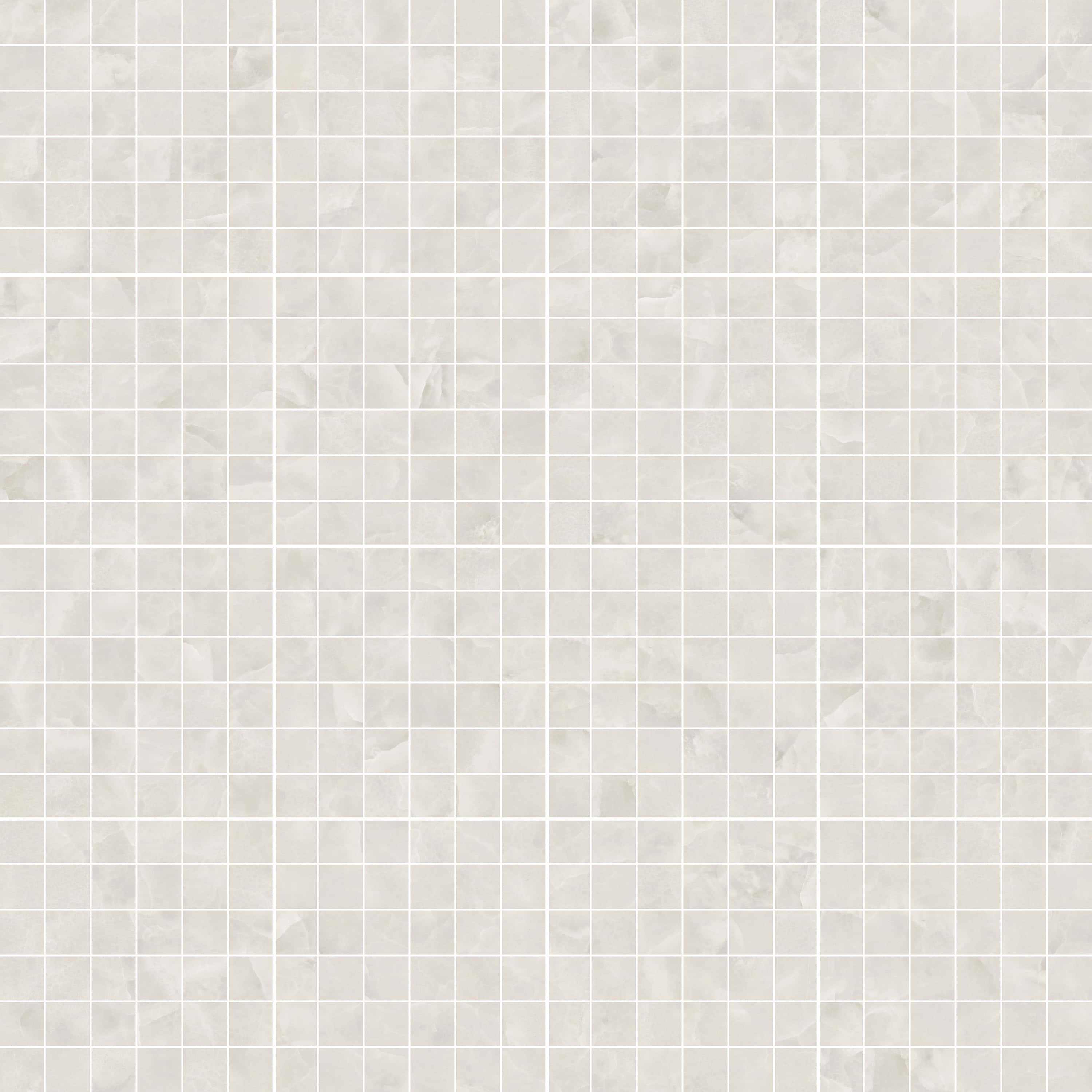 Carreaux de céramique Collection Serena 2x2 po Avorio fini poli, ton ivoire brillant pour mosaïque