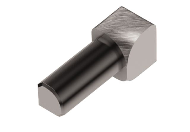 Schluter RONDEC Coin intérieur 90° - aluminium anodisé chrome brossé 3/8" (10 mm)