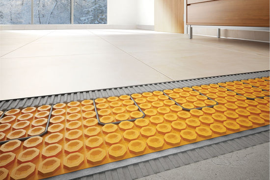 Schluter DITRA-HEAT-DUO Membrane de désolidarisation avec rupture thermique en feuille pour plancher chauffant 3' 2-5/8" x 2' 7-3/8" 8 mm (8.4 pi²)