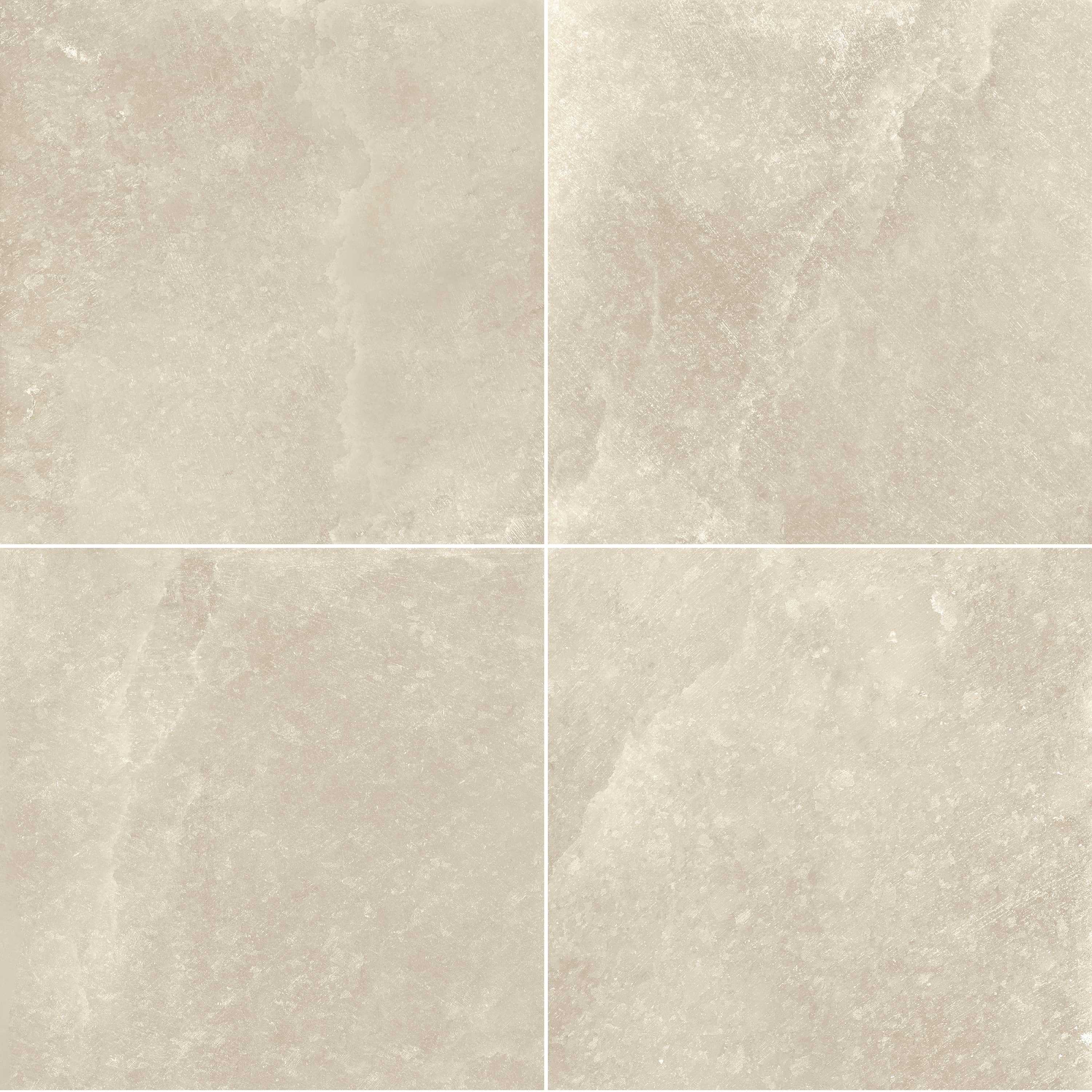 Carreaux de céramique Collection Alchemy 24 po x 24 po beige mat