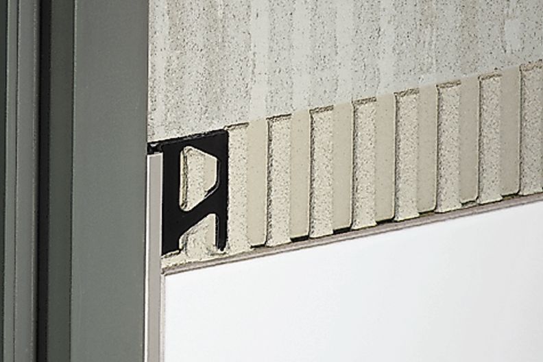 Schluter DILEX-BWA profilé de joint de mouvement de périmètre en PVC crème, ép. 3/16 pouce (4,5 mm)