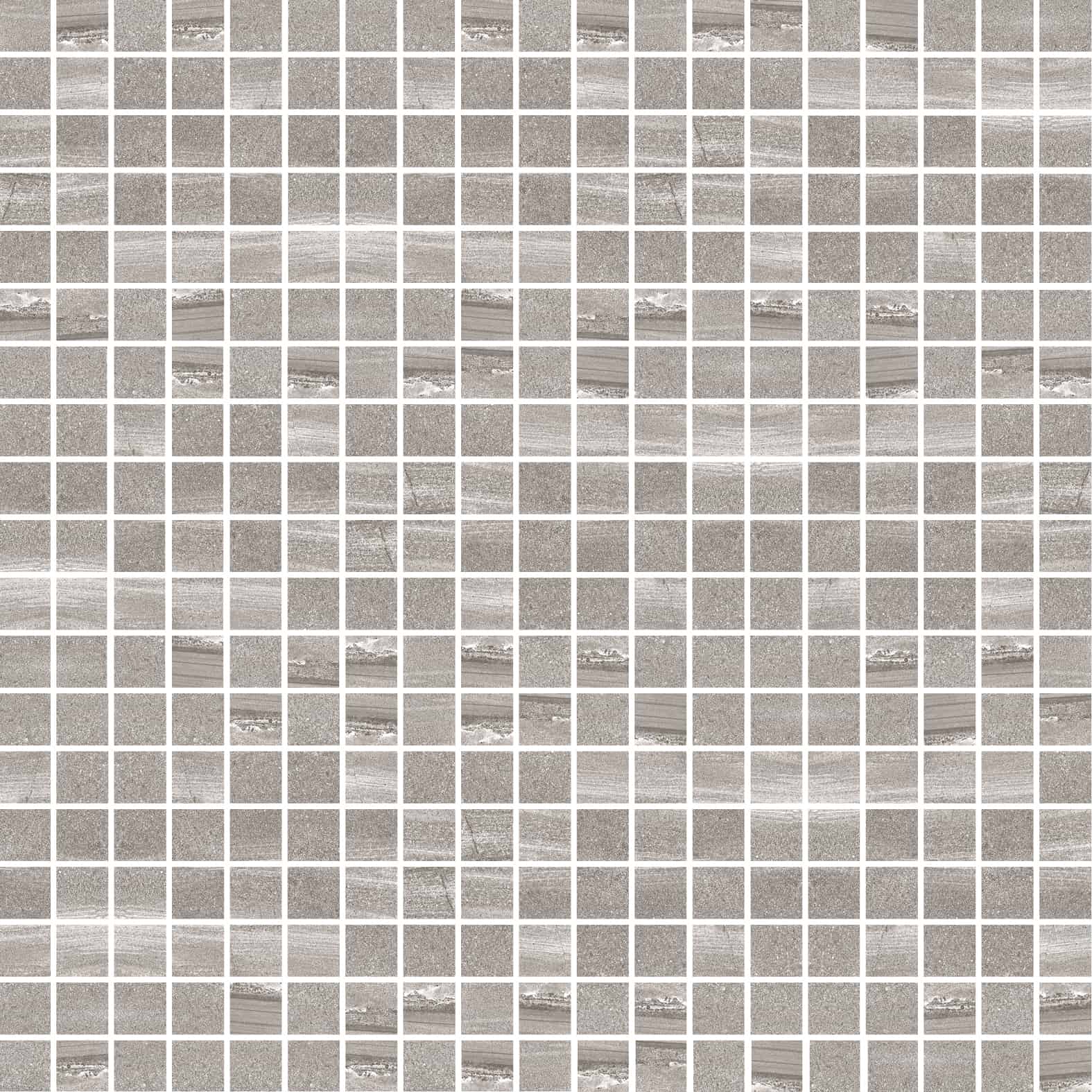 Carreaux de céramique Collection Paros 2 po x 2 po, gris foncé mat, petit format carré