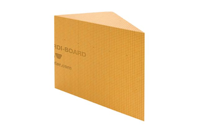 Schluter KERDI-SHOWER-SB Banc de douche préfabriqué triangulaire 16" x 16" x 20"