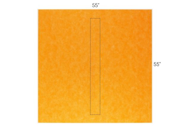 Schluter KERDI-SHOWER-LTS Base de douche préfabriquée en pente avec position de sortie centrée 1-7/16" x 55" x 55"