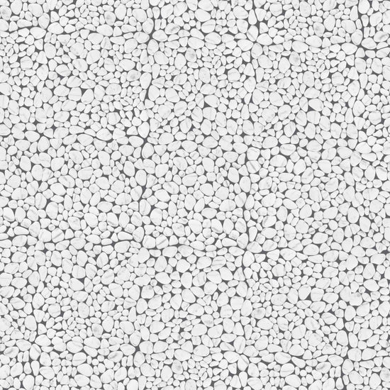 Carreaux de céramique Collection Brook Mosaïque 12 po x 12 po Pebble Calacatta, motifs galets et veines marbrées