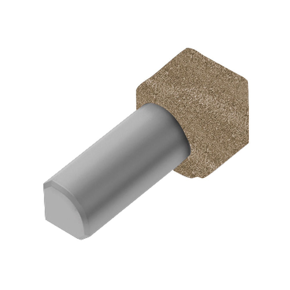 Schluter RONDEC Coin intérieur 90° - aluminium beige 7/16" (11 mm)