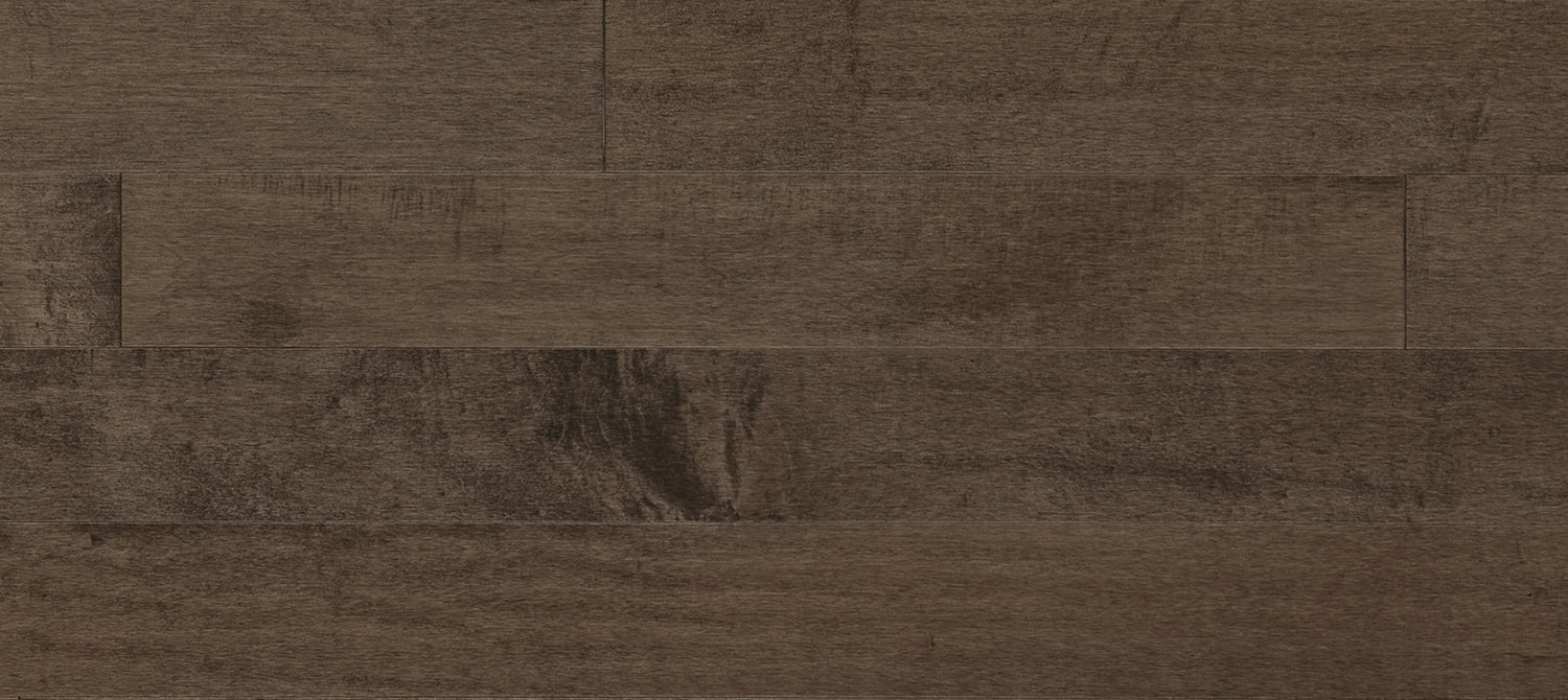 Preverco Flex16 bois d'ingénierie Érable Nuance Komodo satiné — lame 5-1/8″ × 5/8″