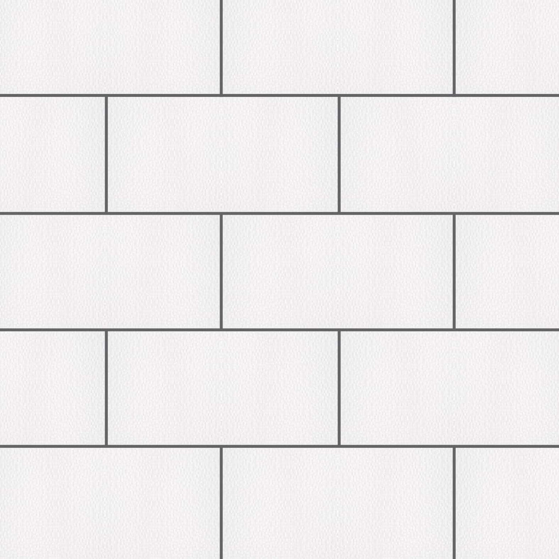 Carreaux de céramique Collection Tessara b 10 po x 20 po blanc rectangulaire