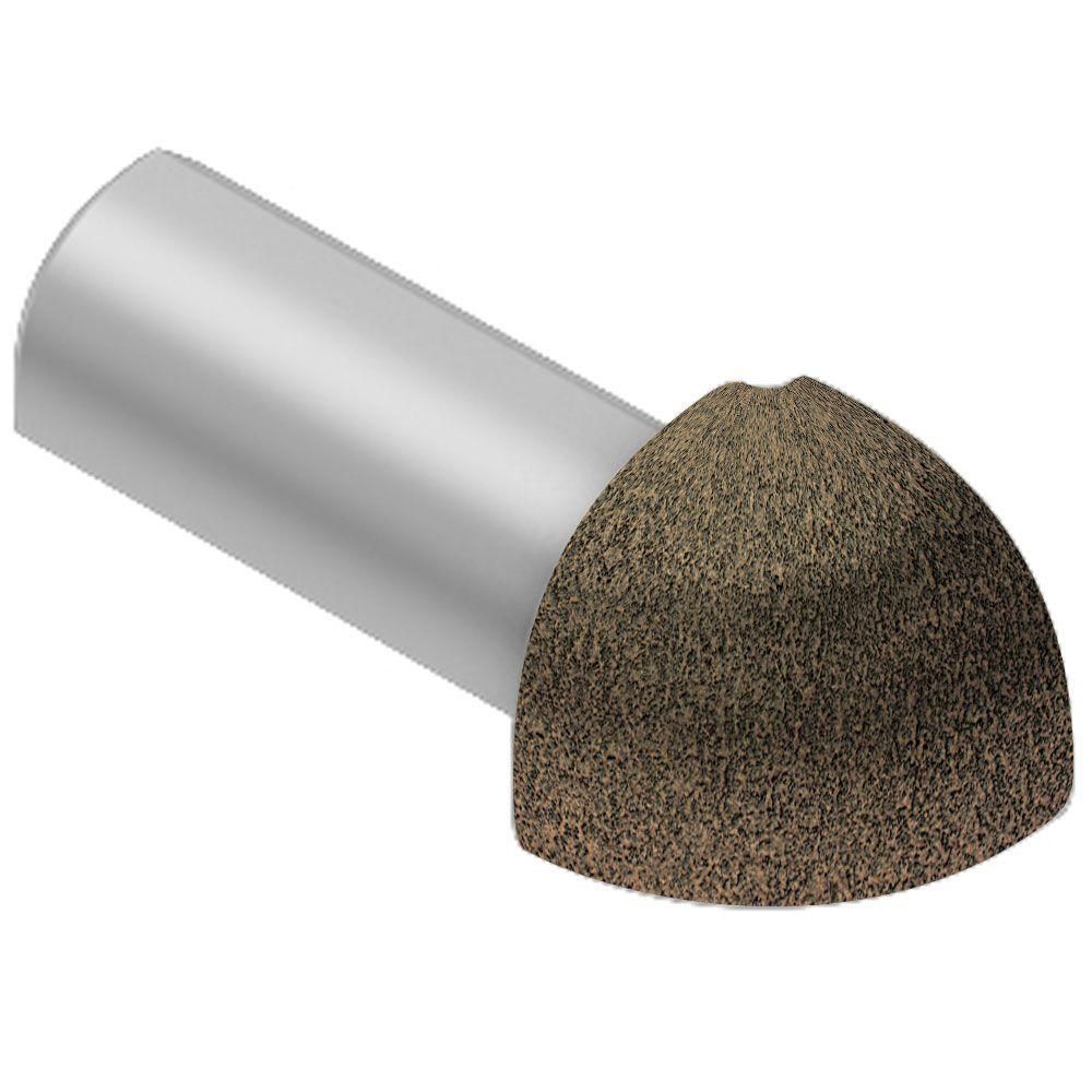 Schluter RONDEC Coin extérieur 90° - aluminium bronze 3/8" (10 mm)