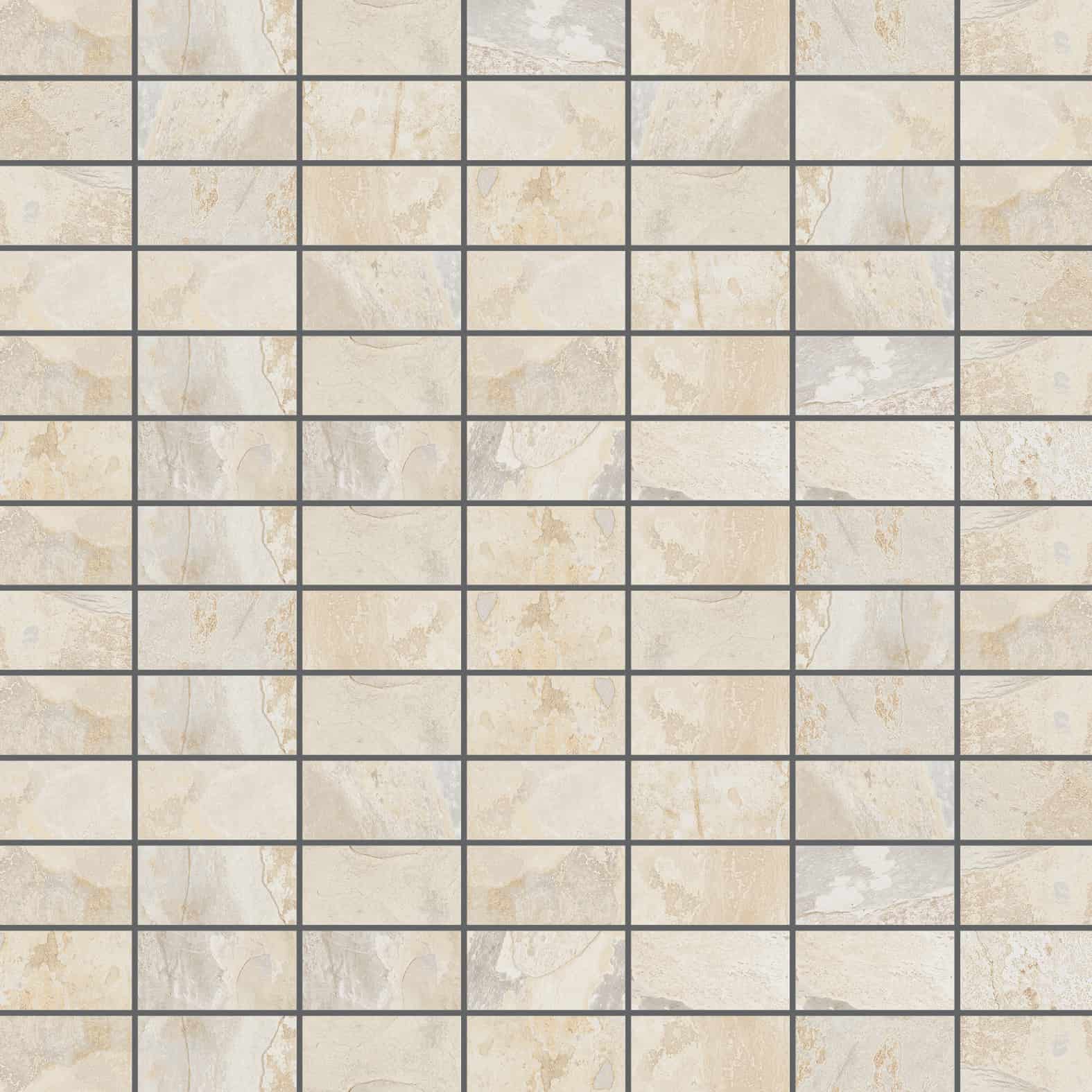 Carreaux de céramique Collection Slaty 3 po x 6 po — amande, fini mat, carreau rectangulaire