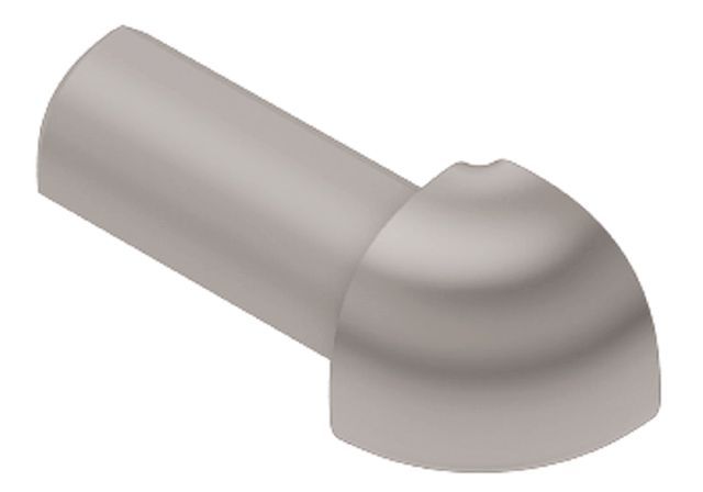 Schluter RONDEC Coin extérieur 90° - plastique PVC gris classique 7/16" (11 mm)