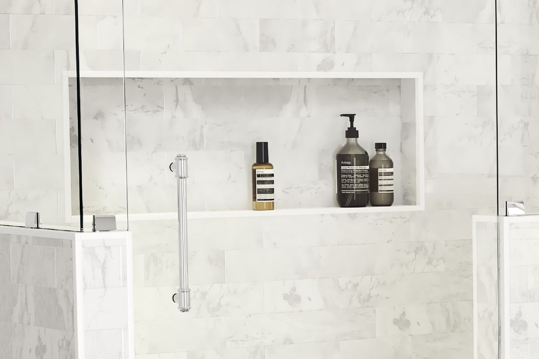 Schluter KERDI-BOARD-SN Niche de douche préfabriqué avec cadre 12" x 28"
