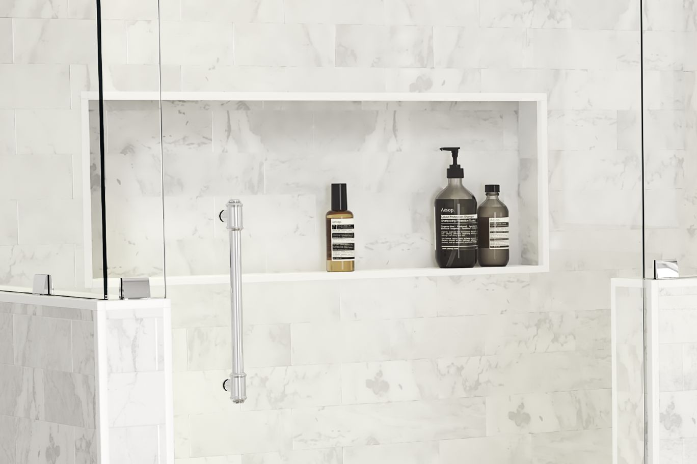 Schluter KERDI-BOARD-SN Niche de douche préfabriqué avec cadre 12" x 28"