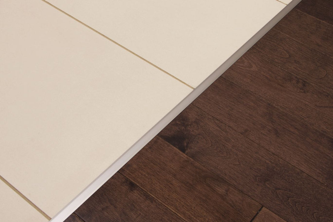 Schluter RENO-T Laiton massif 17/32" (14 mm) x 8' 2-1/2" Tuiles en forme de T en métal Garniture Bordure T9 / 14M