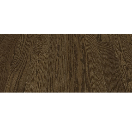 Preverco Bois d'ingénierie Flex19 Chêne rouge Nuance Espresso satiné, lame 5-1/8 po x 3/4 po, grain naturel