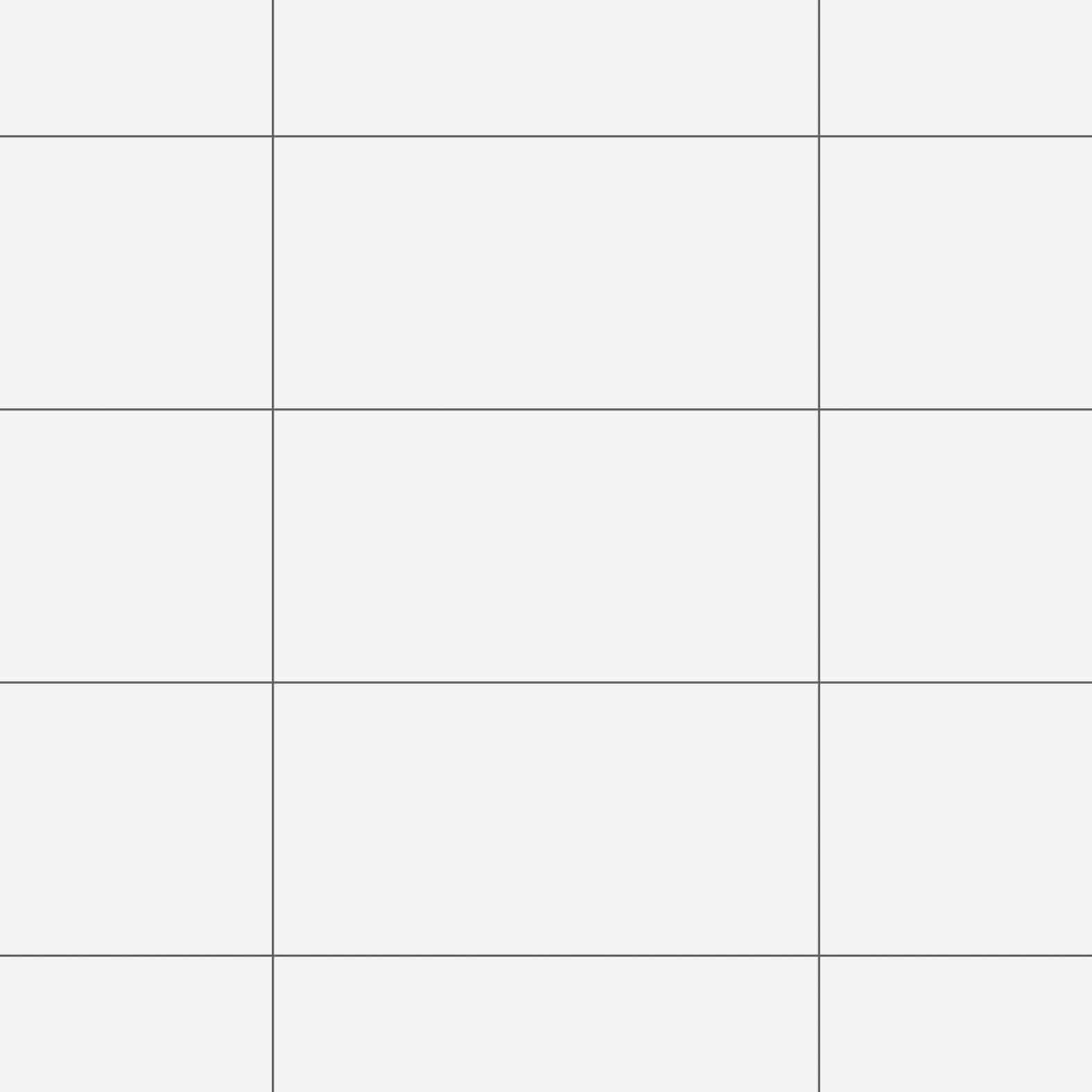 Carreaux de céramique Collection Liora 12 po x 24 po Bianco, format rectangulaire blanc