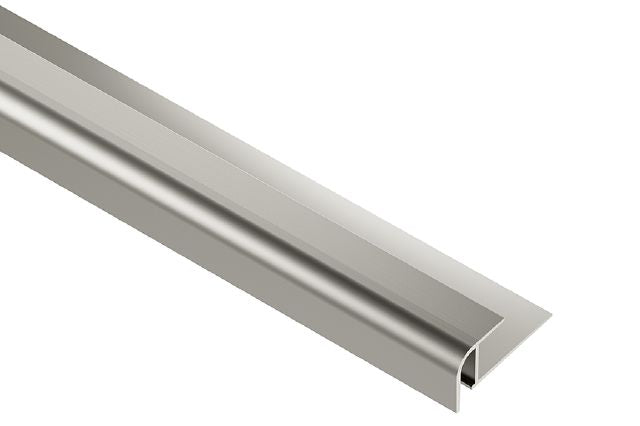 Schluter VINPRO-RO Profilé rond aluminium anodisé nickel brossé 5/16" (8 mm) x 8' 2-1/2"