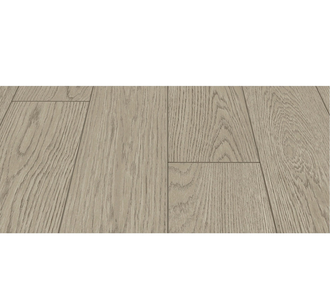 Preverco Bois d'ingénierie Max19 Chêne blanc Nuance Sky mat, lames 5-1/8 po x 3/4 po