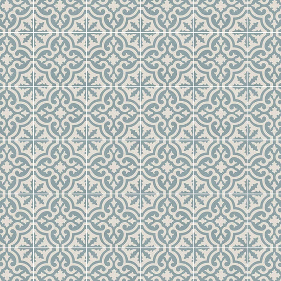 Carreaux de céramique | Collection Deco Anthology - 8 po x 8 po Original B Bleu Pâle 8 po x 8 po Mat