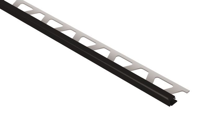 Schluter QUADEC Profilé de bordure carré - aluminium gris trafic 5/16" (8 mm) x 8' 2-1/2"