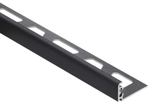Schluter JOLLY Moulure de bordure de mur Aluminium Anthracite foncé 1/2" (12.5 mm) x 10'
