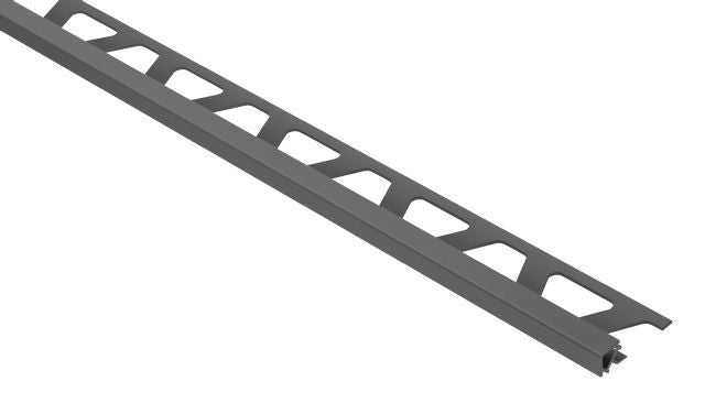 Schluter QUADEC Profilé de bordure carré PVC gris 5/16" (8 mm) x 8' 2-1/2"