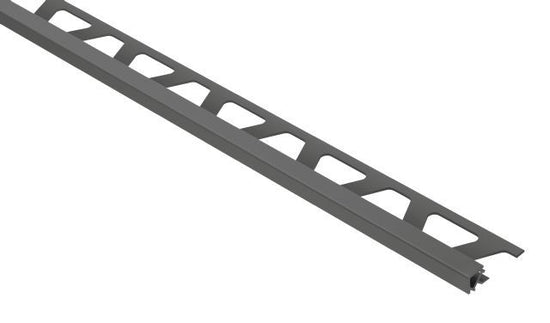 Schluter QUADEC Profilé de bordure carré PVC gris 5/16" (8 mm) x 8' 2-1/2"