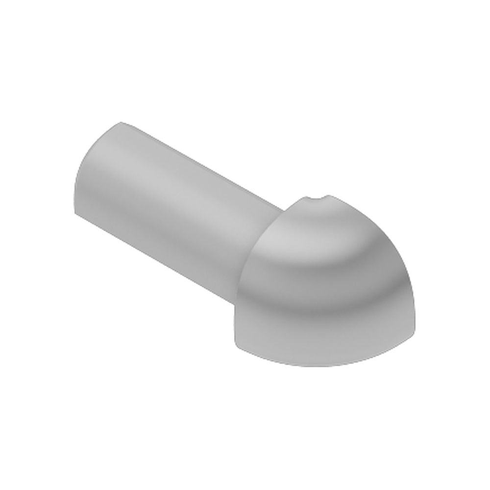 Schluter RONDEC Coin extérieur 90° - plastique PVC gris clair 3/8" (10 mm)