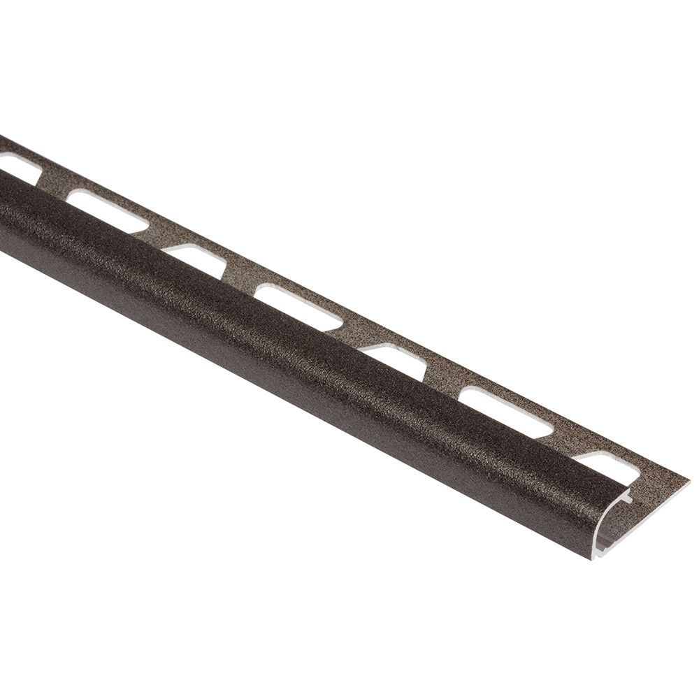Schluter RONDEC Profilé de bordure rond - aluminium anthracite foncé 5/16" (8 mm) x 8' 2-1/2"