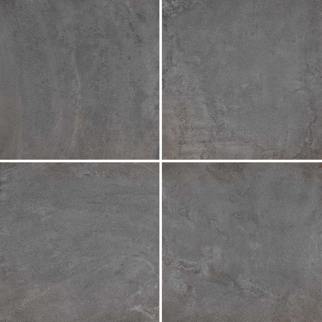 Carreaux de céramique Collection Chicago 24 po x 24 po Nuit finition mat, grande dalle