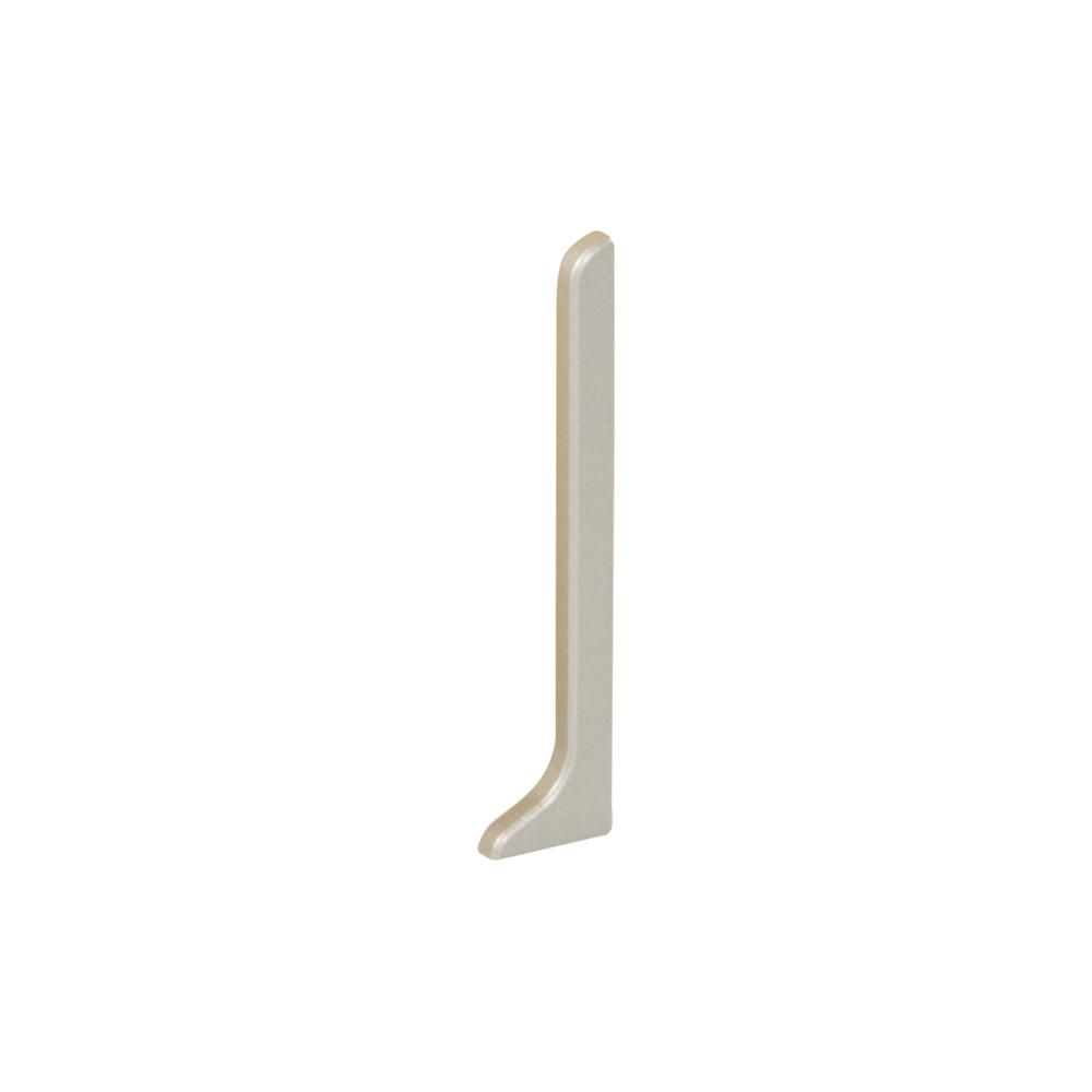 Schluter DESIGNBASE-SL Cap de fermeture de gauche - aluminium anodisé mat 3-1/8" (80 mm)