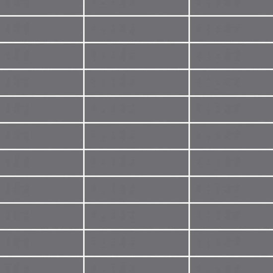 Carreaux de céramique | Collection Essential - 4 po x 16 po, teinte Carbone, fini mat, format rectangulaire