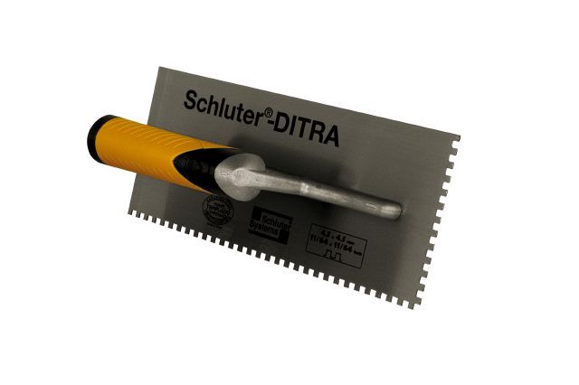 Schluter DITRA-TROWEL Truelle à dents carrées 11/64" x 11/64"