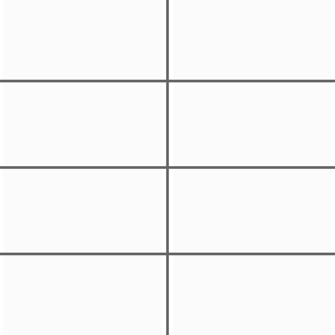 Carreaux de céramique Collection Iceland 12 po x 24 po blanc poli