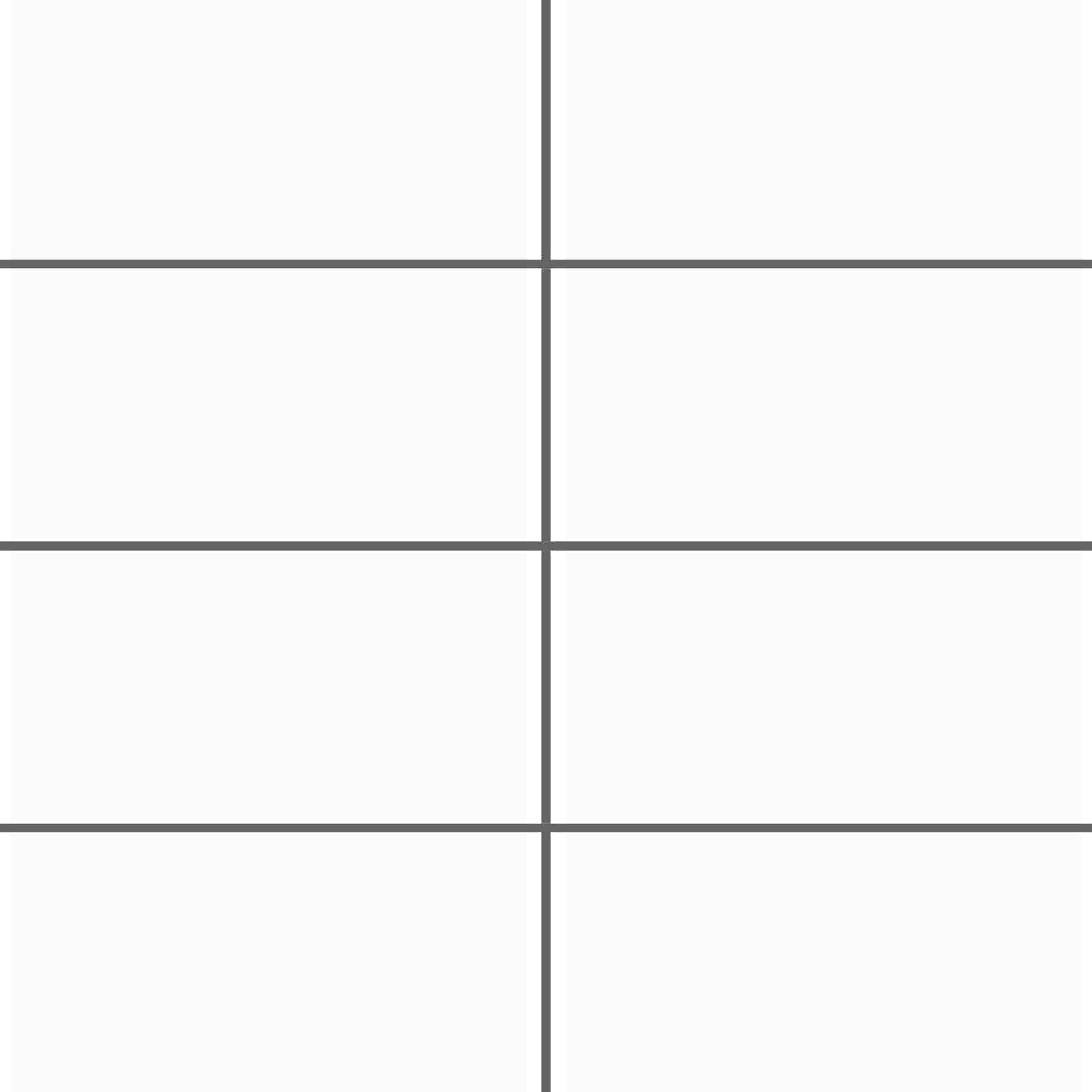 Carreaux de céramique Collection Iceland 12 po x 24 po blanc poli