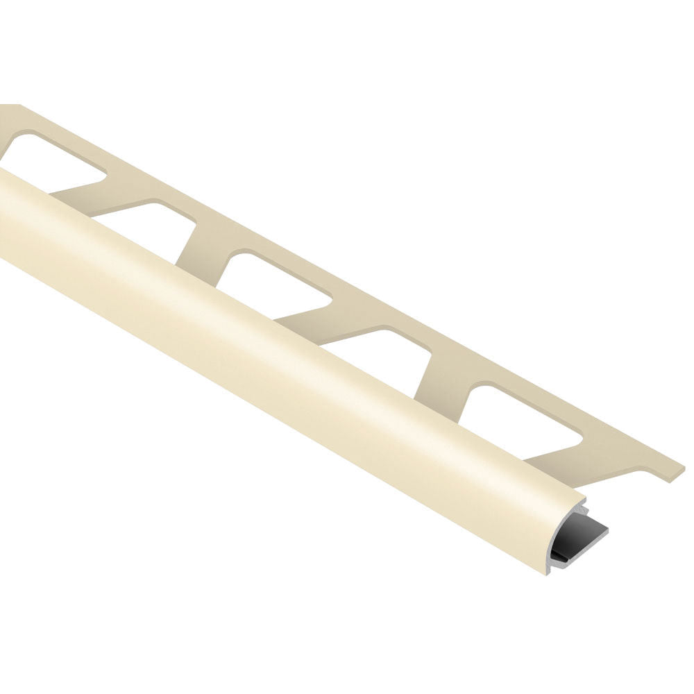 Schluter RONDEC Profilé de bordure rond - aluminium sable 1/2" (12.5 mm) x 8' 2-1/2"